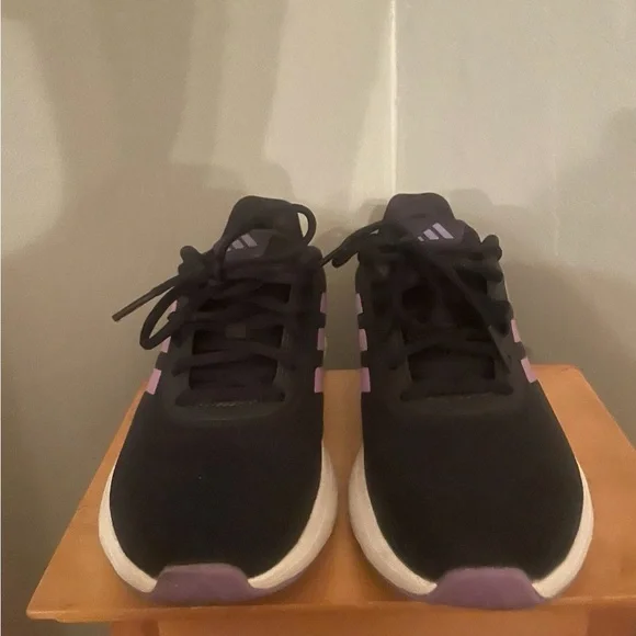 Adidas Light Motion Women’s Navy Blue/ Purple/White Sneakers Size 7 HP5675 - Picture 3 of 13